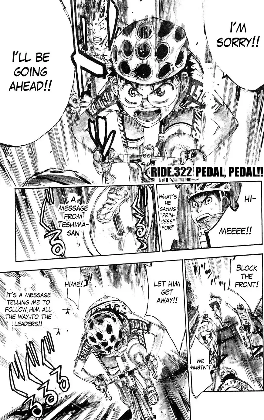 Yowamushi Pedal Chapter 322 1